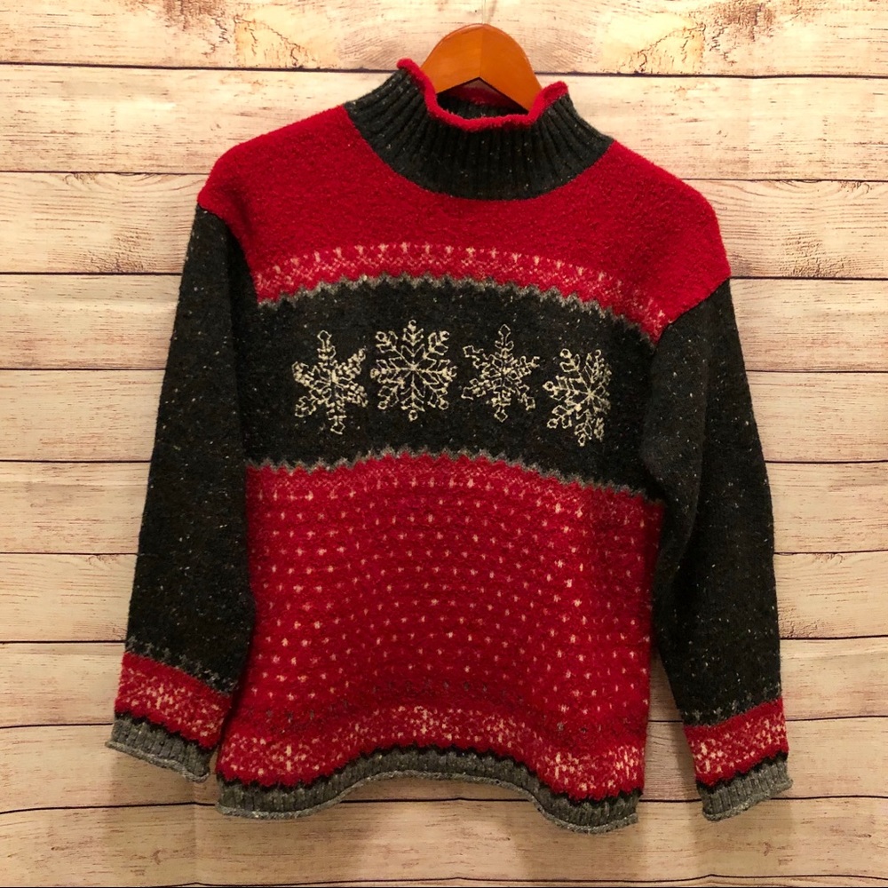 Christmas Jones NewYork Sport Knit Sweater sz. Sm - Picture 4 of 6